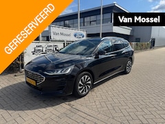 Ford Focus Wagon - 1.0 EcoBoost Hybrid Titanium X | Cruise Ctrl | Achteruitrijcamera Sensoren Voor & Achter |