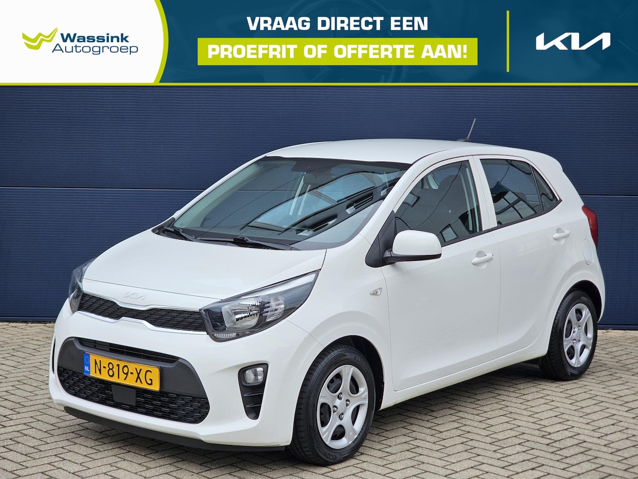 Kia Picanto - 1.0 DPi ComfortLine | Airco | Cruise control | Bluetooth | - AutoWereld.nl