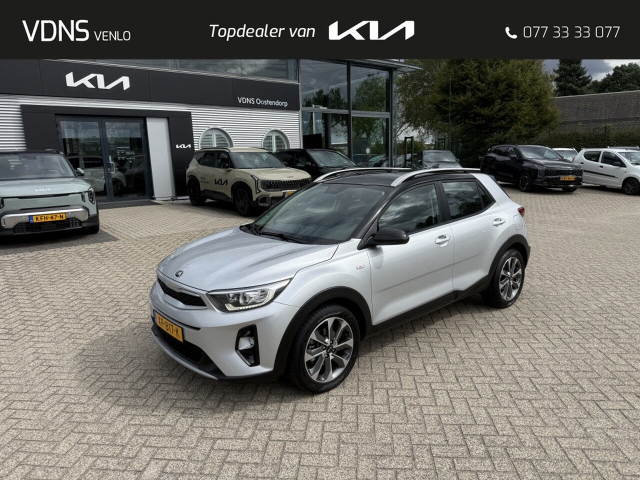 Kia Stonic - 1.0 T-GDi DynamicLine Navi + Camera + TREKHAAK AFN. - AutoWereld.nl