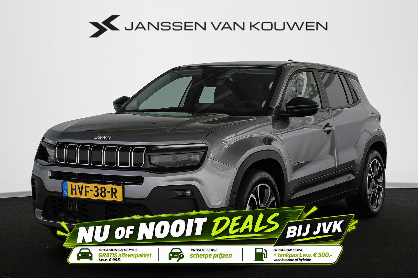 Jeep Avenger - 1.2 e-Hybrid Altitude Keyless JBL Camera Apple CarPlay - AutoWereld.nl