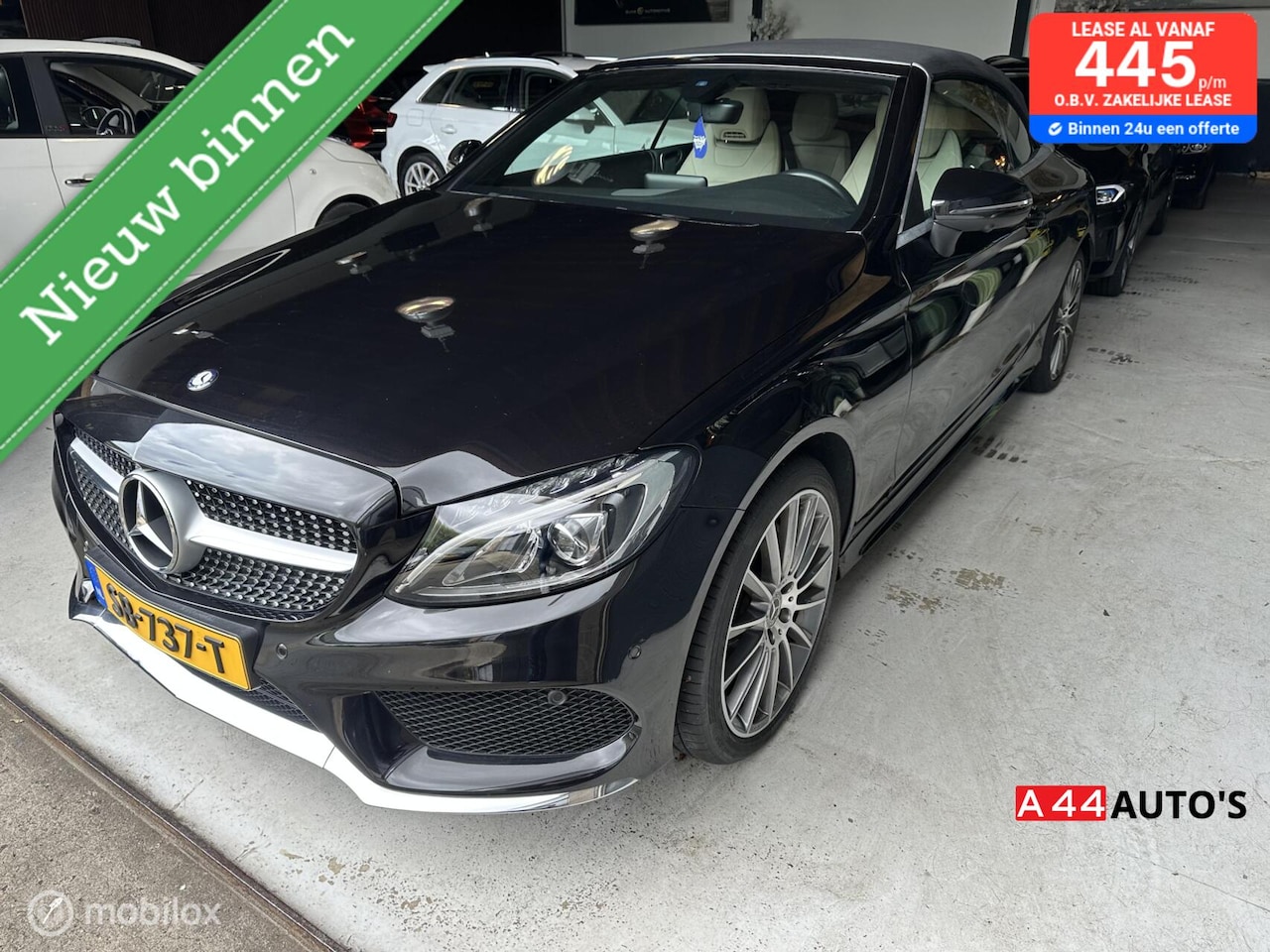 Mercedes-Benz C-klasse Cabrio - 180 Edition 1*NL AUTO*NAP✅*56180KM* - AutoWereld.nl