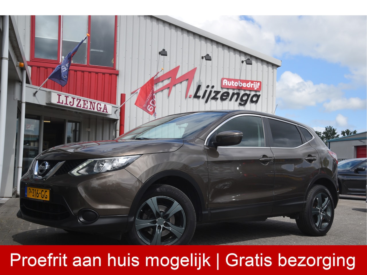 Nissan Qashqai - 1.2 Premier Edition Navi | LMV | Cruise - AutoWereld.nl