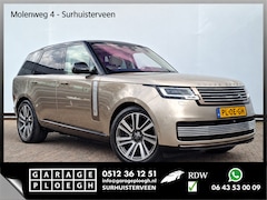 Land Rover Range Rover - P510e SV PHEV 4WS 4xMassage Chauffeurspakket Signature Trekhaak Zonsondergang Goud Meridia