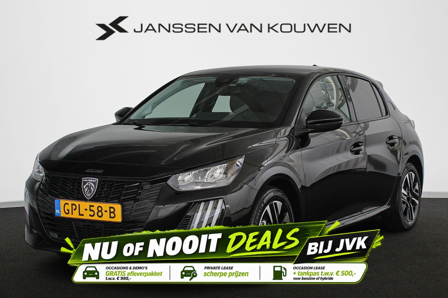 Peugeot 208 - 1.2 Hybrid 100 e-DCS6 Allure Apple CarPlay Clima 16" - AutoWereld.nl