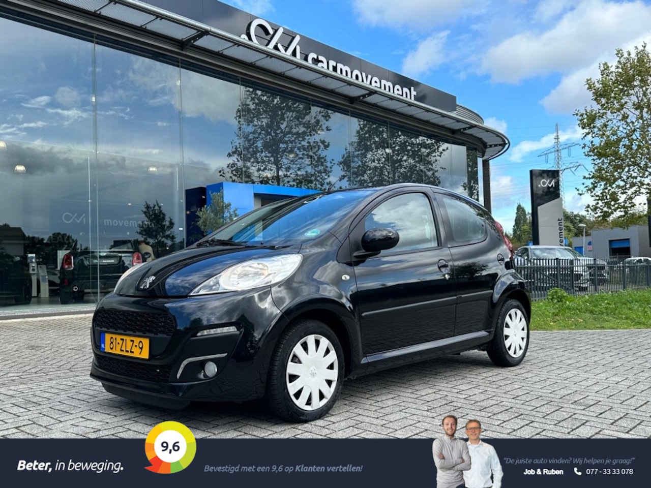 Peugeot 107 - 1.0 Active I Airco I Stuurbekrachtiging I CD Speler I Led I Weinig Km!! - AutoWereld.nl