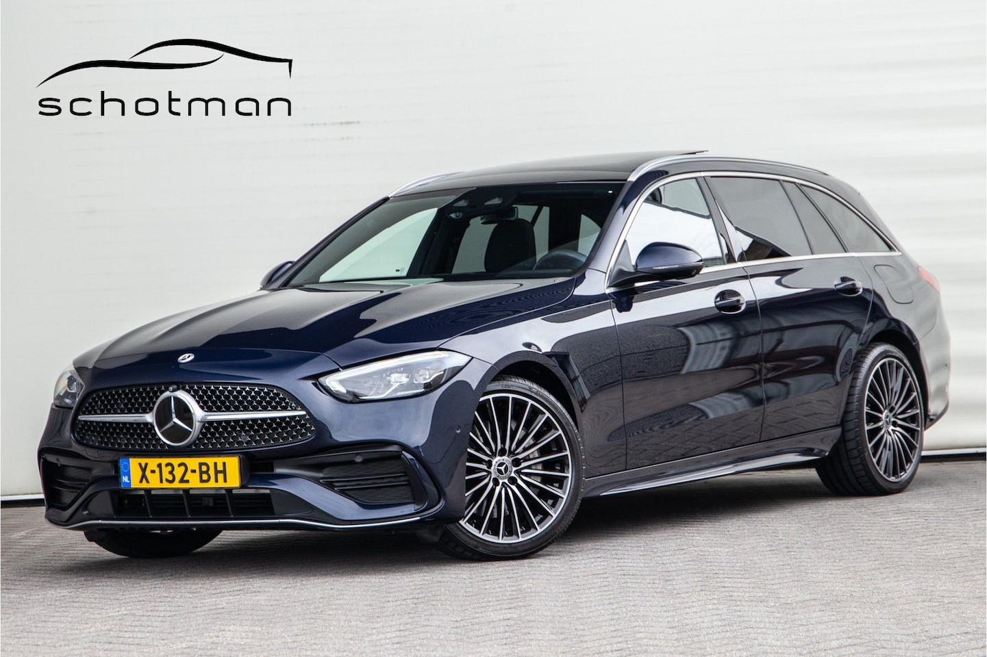 Mercedes-Benz C-klasse Estate - 300 e AMG Premium, Pano, Distronic, 19" Hybrid 2022 - AutoWereld.nl