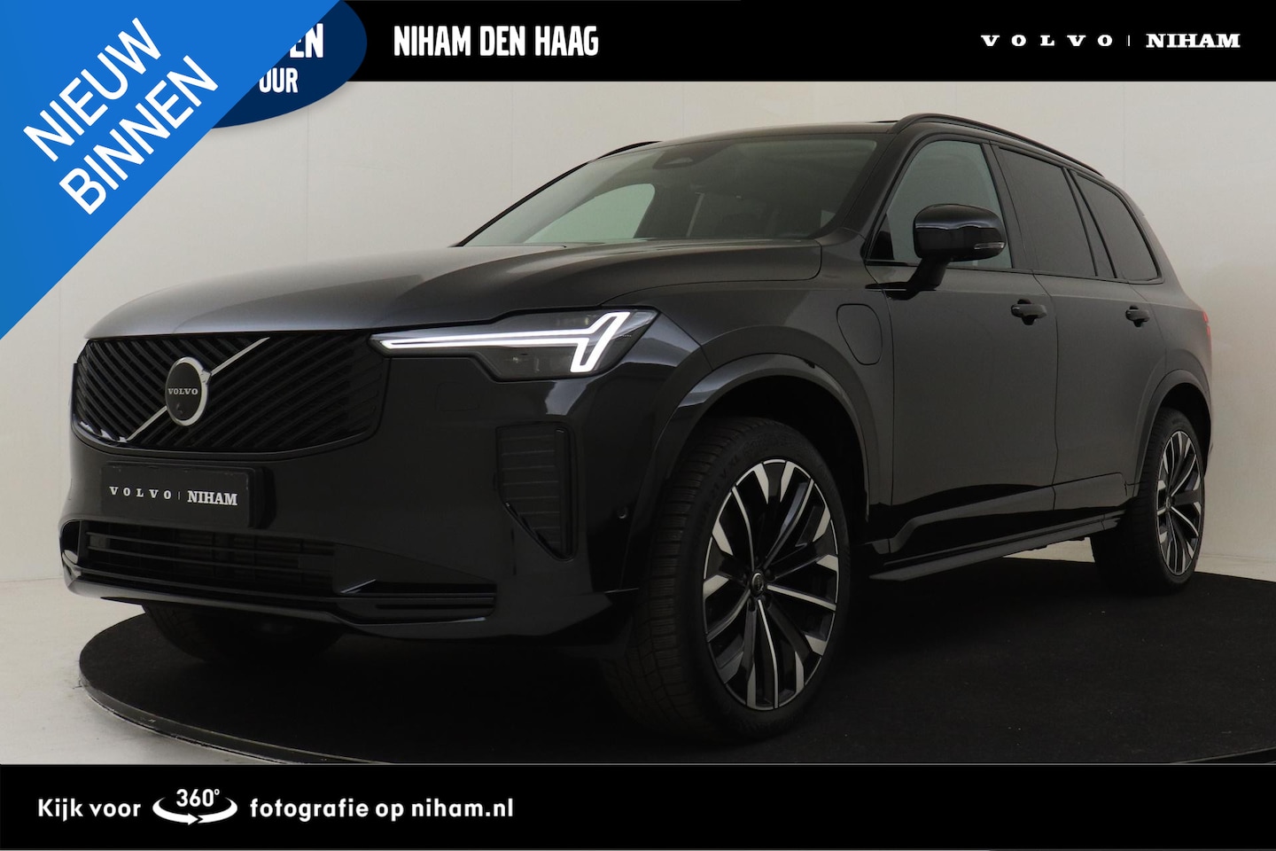 Volvo XC90 - II T8 PLUG-IN HYBRID AWD ULTRA DARK -PANO.DAK|HARMAN/KARDON|GEVENT.LEDER+MASSAGE|360°CAM|H - AutoWereld.nl