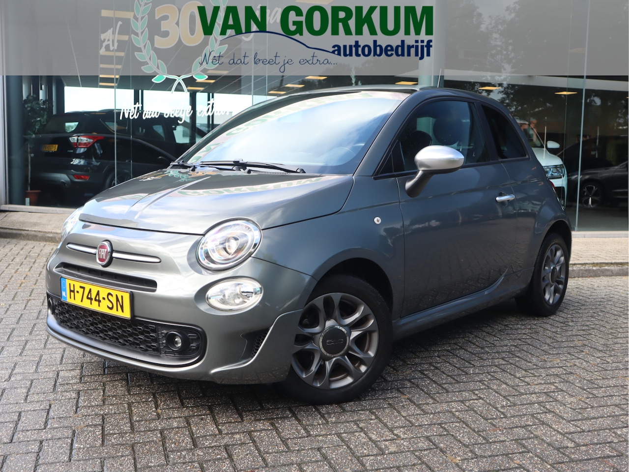 Fiat 500 - 1.2 Rockstar Panodak, navi, cruise, airco - AutoWereld.nl