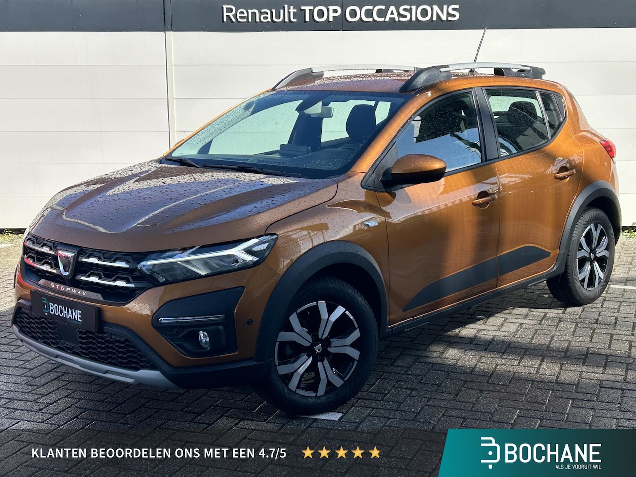 Dacia Sandero Stepway - 1.0 TCe 100 Bi-Fuel Comfort | Navigatie | Camera | Climate Control - AutoWereld.nl