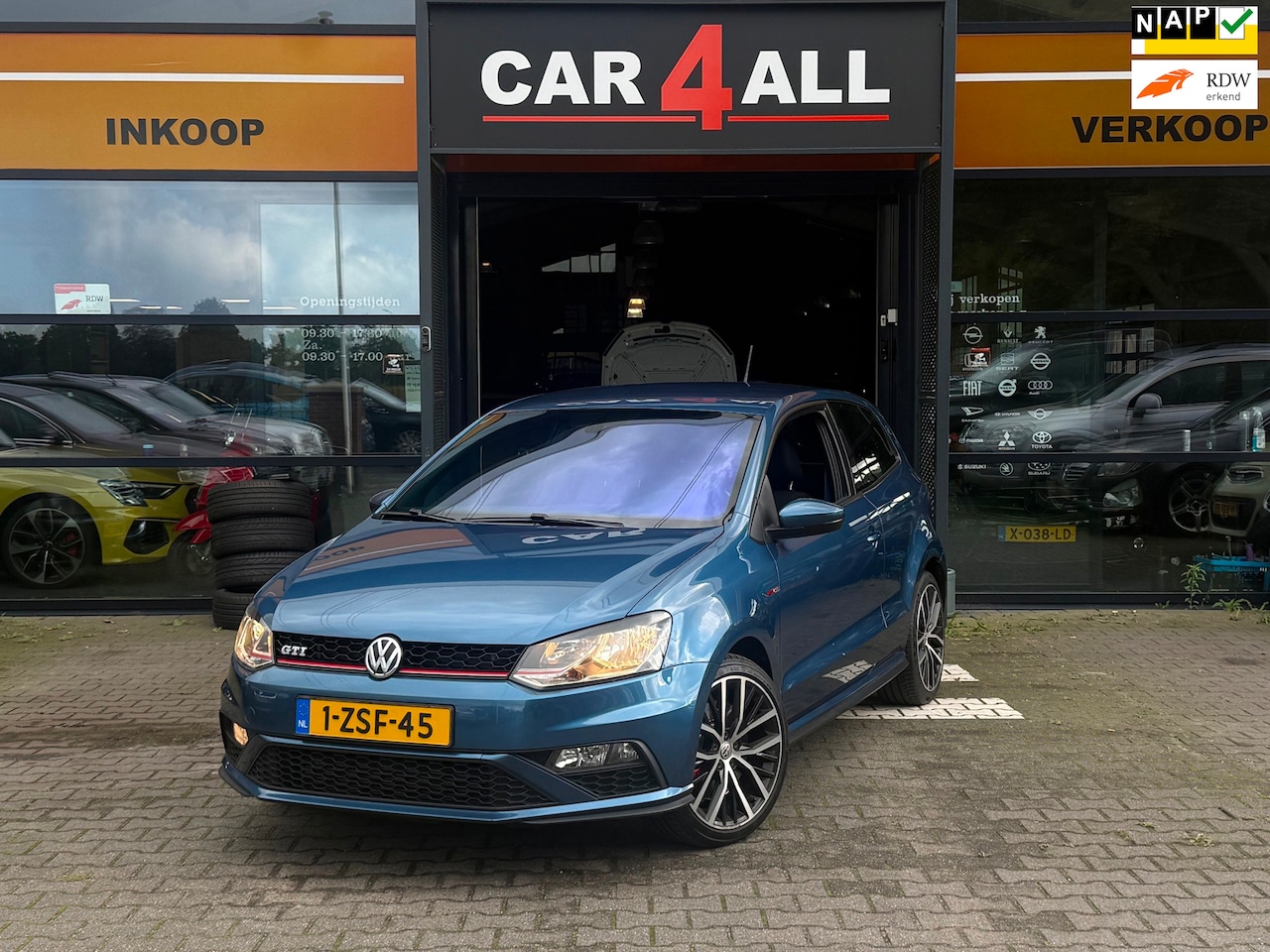 Volkswagen Polo - 1.8 TSI GTI NAP/DEALERONDERHOUDEN/DSG/UNIEK!APK 19-3-2027 - AutoWereld.nl