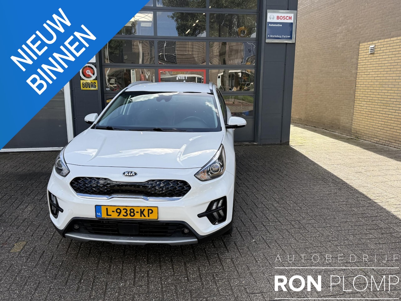 Kia Niro - 1.6 GDi Hybrid DynamicLine / Airco clima/ Navigatie/ Cruise/ Apple carplay/ Camera/ PDC/ L - AutoWereld.nl