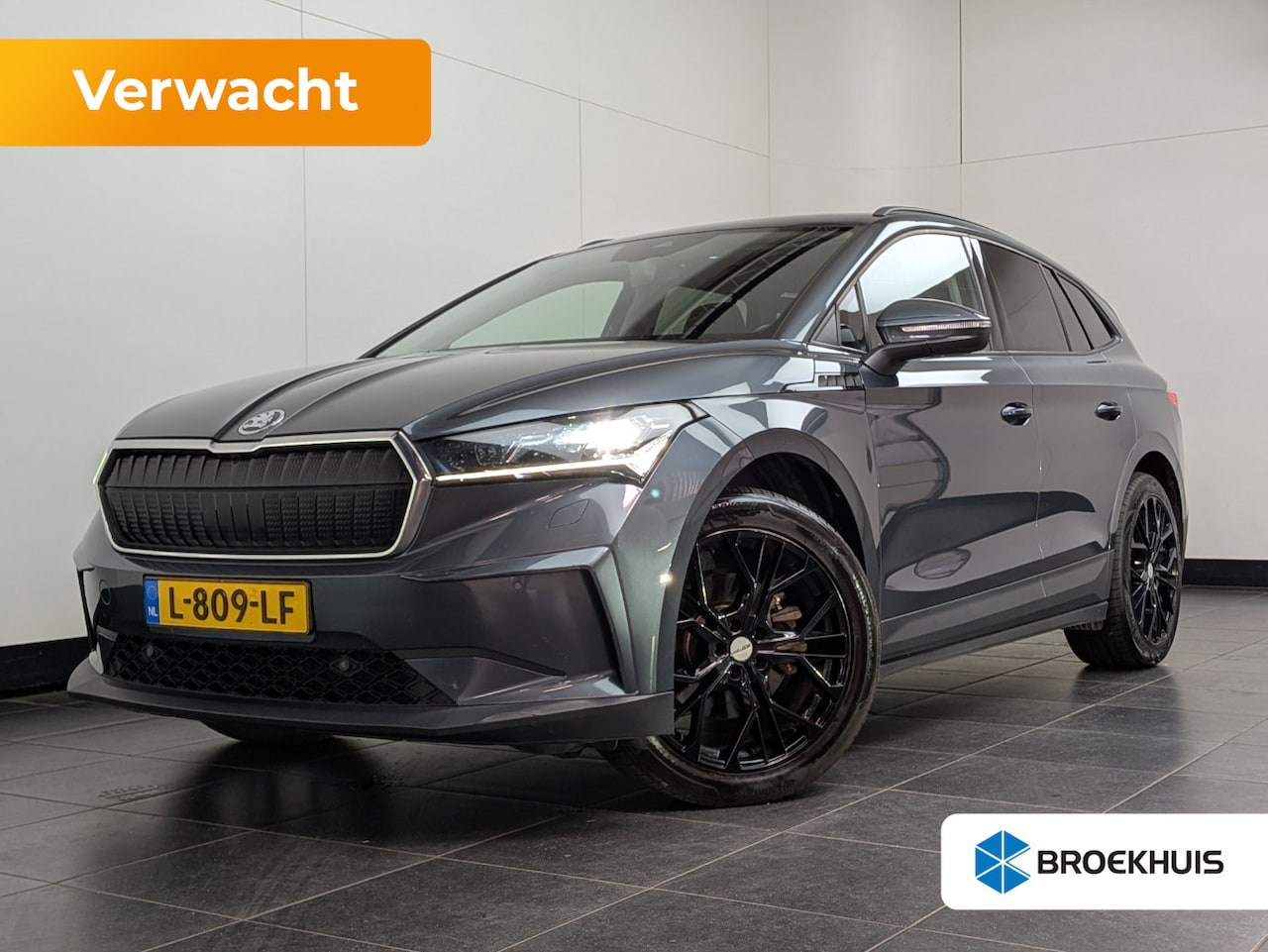 Skoda Enyaq iV - 60 First Edition | Achteruitrijcamera | Trekhaak uitklapbaar | Cruise contr adapt | Stoel/ - AutoWereld.nl