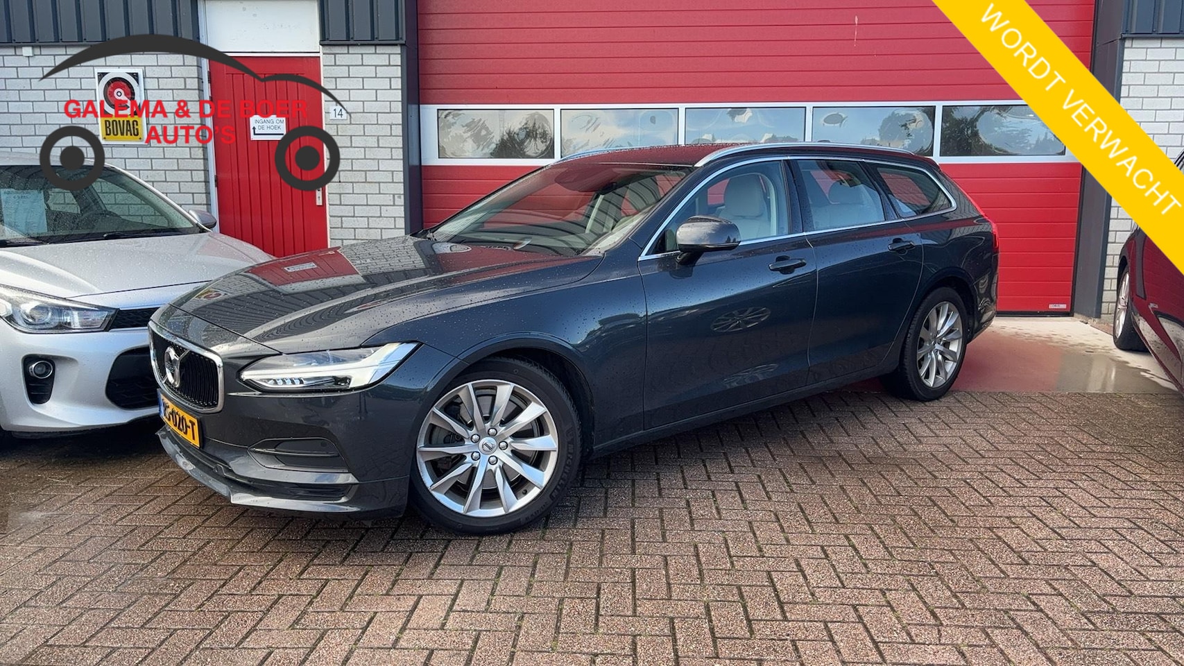 Volvo V90 - 2.0 T5 90th Anniversary Edition CAMERA / CARPLAY / LEDER / STOELVERW / NAVI / CLIMA / PDC - AutoWereld.nl