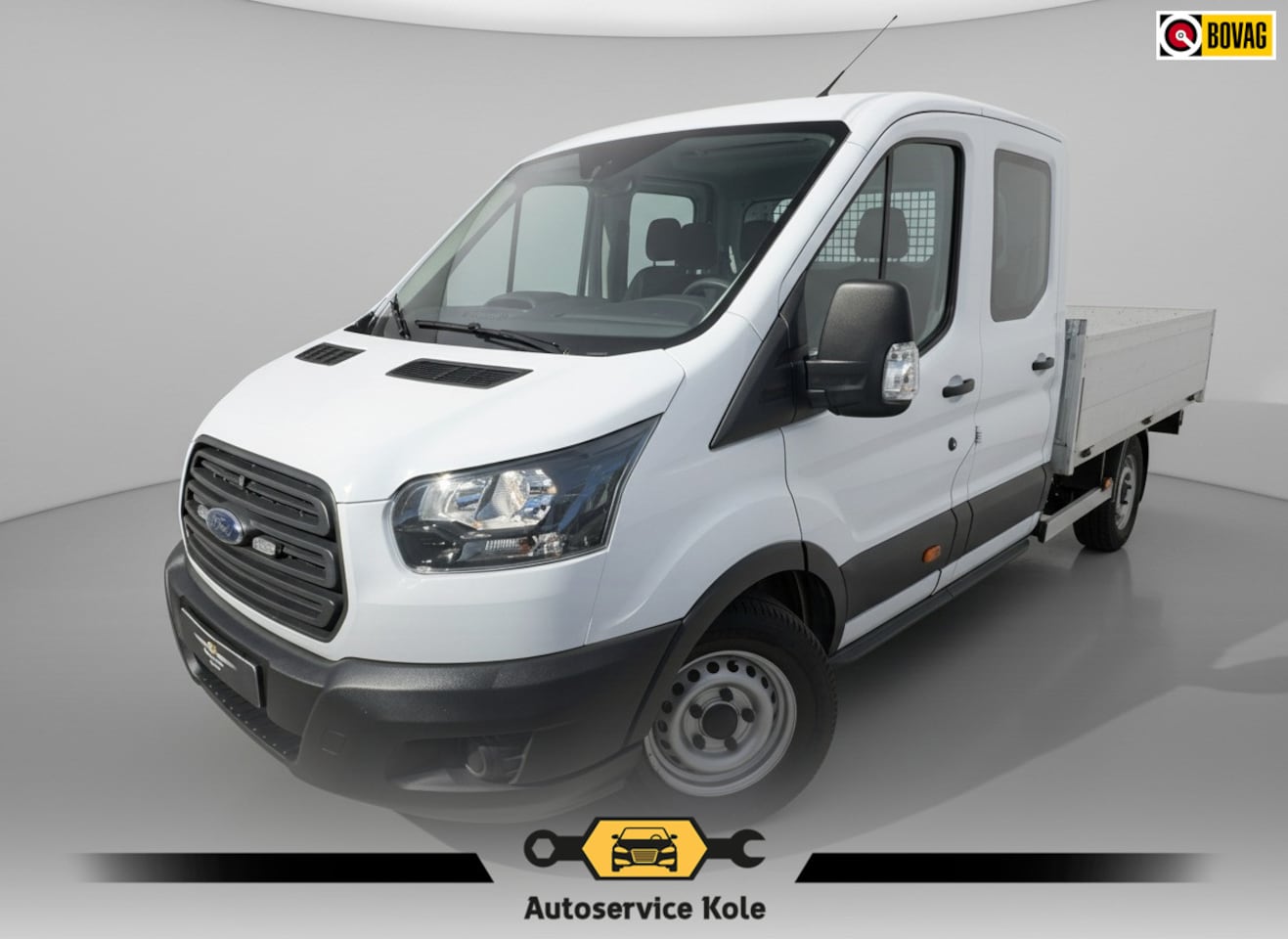 Ford Transit - 350 2.0 TDCI L3H1 * Hydraulische kiep * Dub. cabine * Airco * Zwaailamp * - AutoWereld.nl