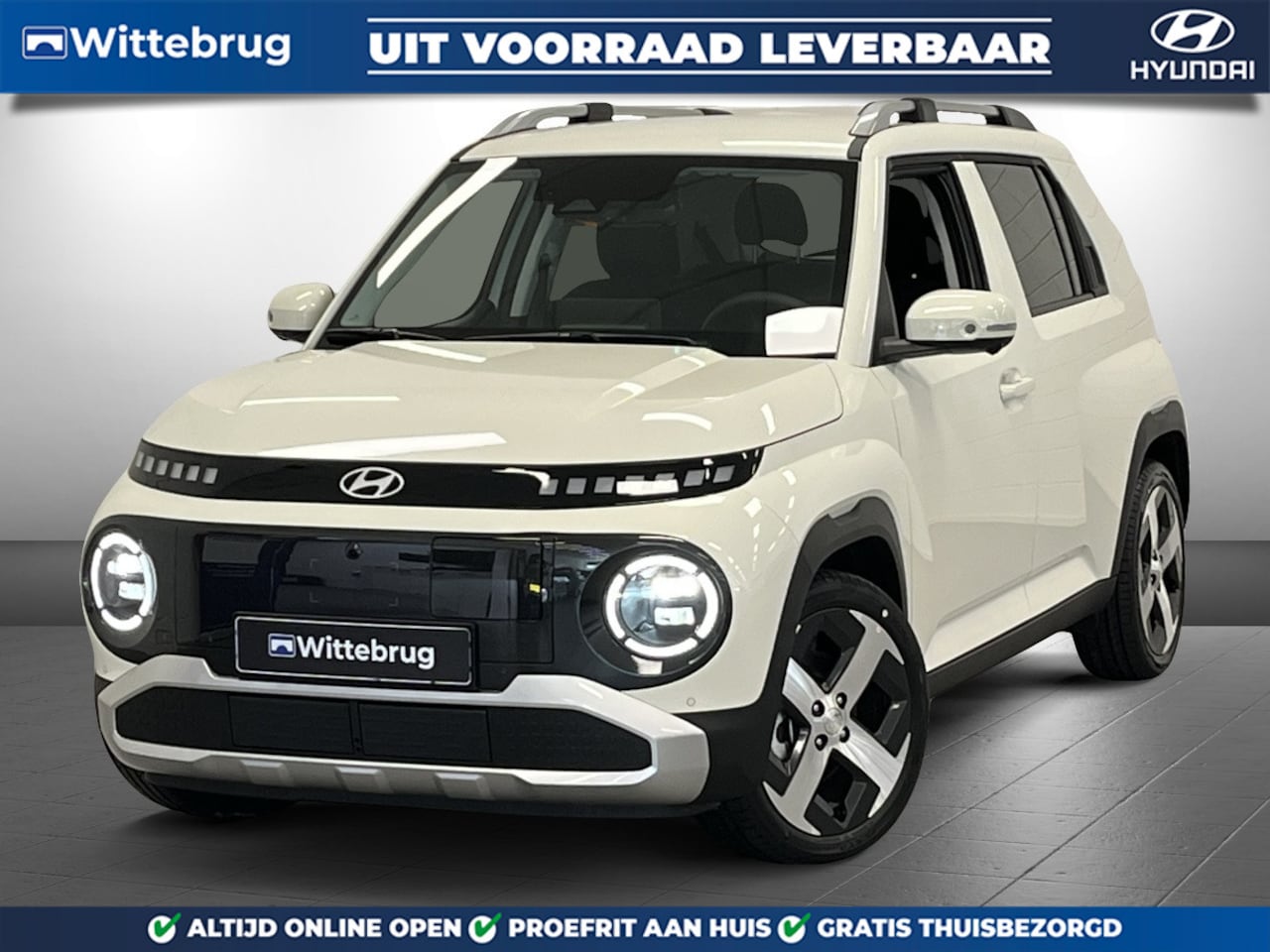 Hyundai Inster - Evolve 49 kWh Volledig Elektrisch met Navigatie, Warmtepomp en Verwarmbare Voorstoelen Uit - AutoWereld.nl