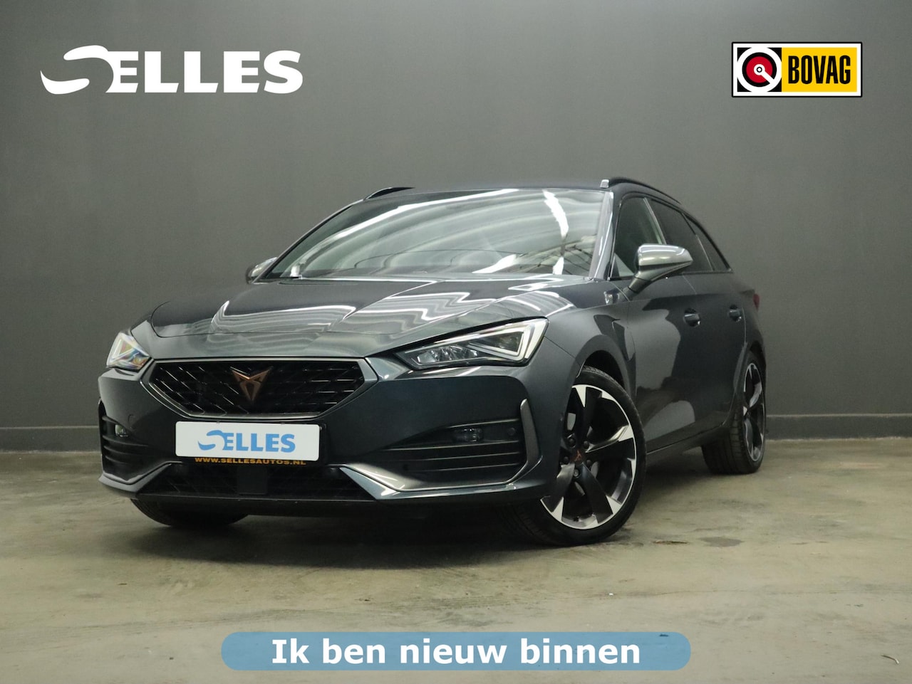 CUPRA Leon Sportstourer - 1.4 e-Hybrid Business | Airco | Climate Control | Carplay | Bluetooth | Verwarmd stuurwiel - AutoWereld.nl