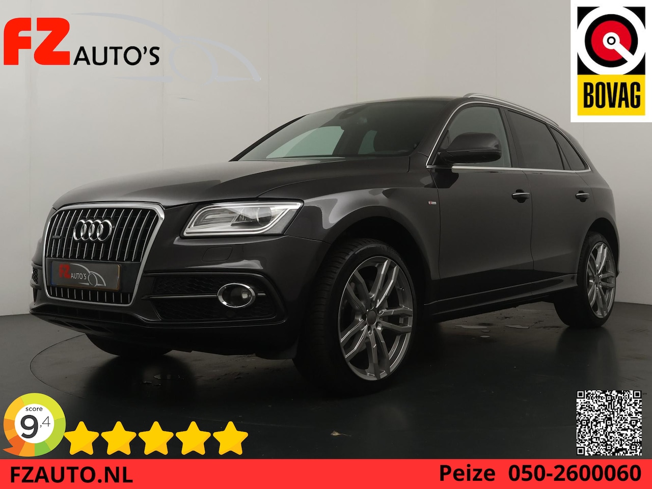 Audi Q5 - 3.0 TFSI quattro Sport Edition Automaat - Navigatie - Camera - Lederen bekleding - Stoelve - AutoWereld.nl