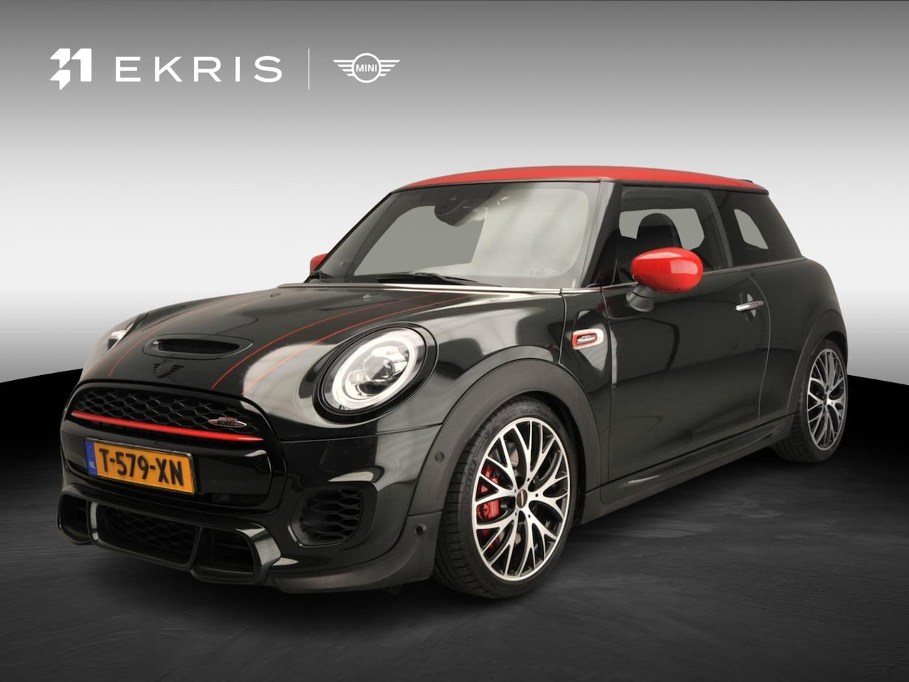 MINI 3-Deurs - JCW Automaat / JCW Stoelen / Getint Glas / Head-up / Harman-Kardon / Active Cruise / Alu w - AutoWereld.nl