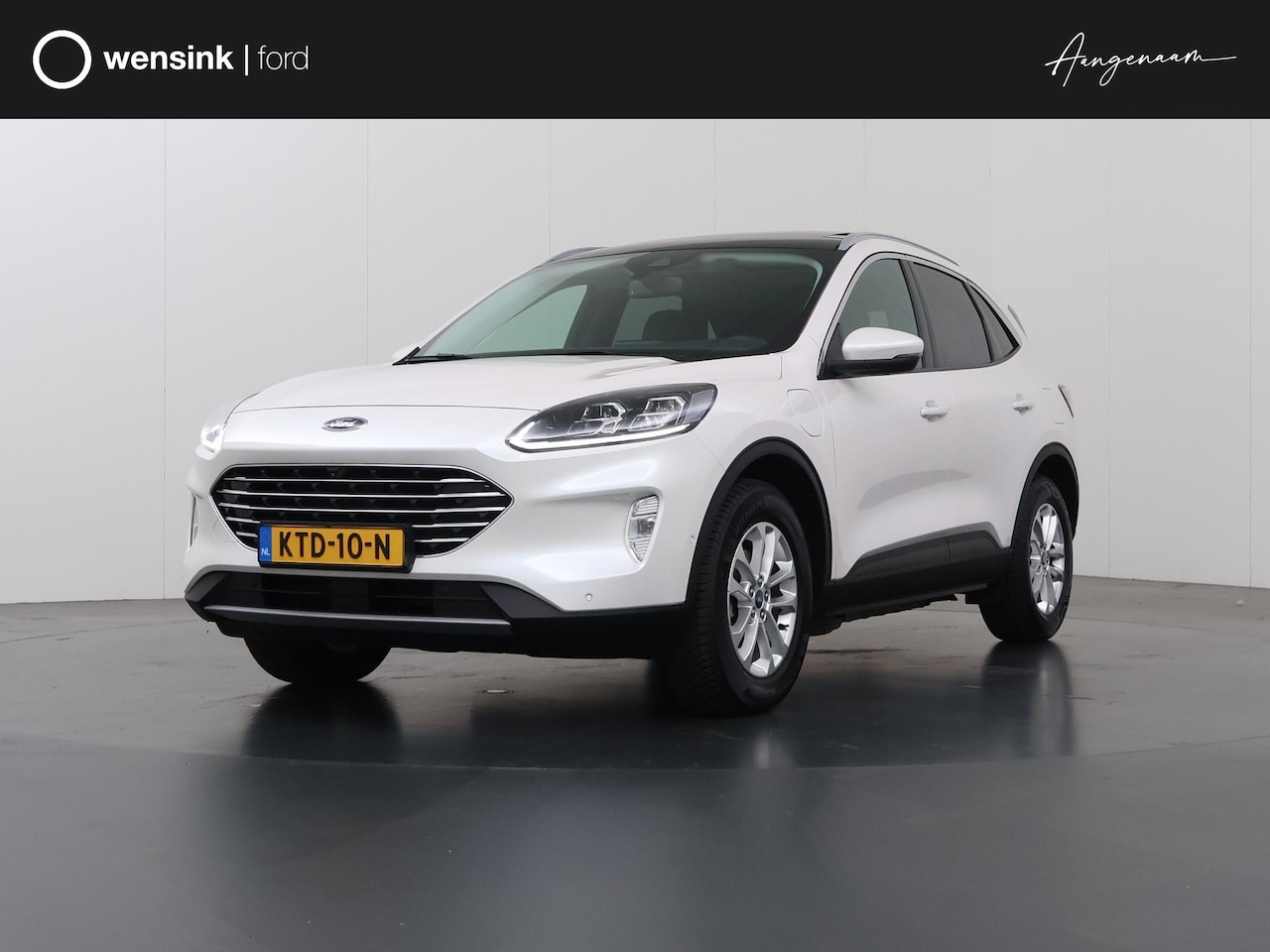 Ford Kuga - 2.5 PHEV Titanium X | Panoramadak | Elektrische trekhaak | Adaptieve Cruise Control | Wint - AutoWereld.nl