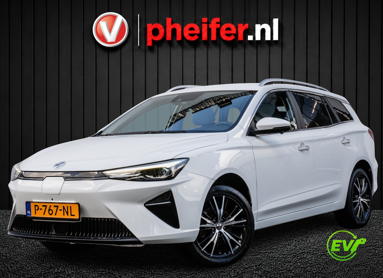 MG MG5 Electric - Standard Range Luxury 50 kWh Leer/ 360 Camera/ Stoelverwarming/ Adapt. cruise/ Carplay/ Na - AutoWereld.nl