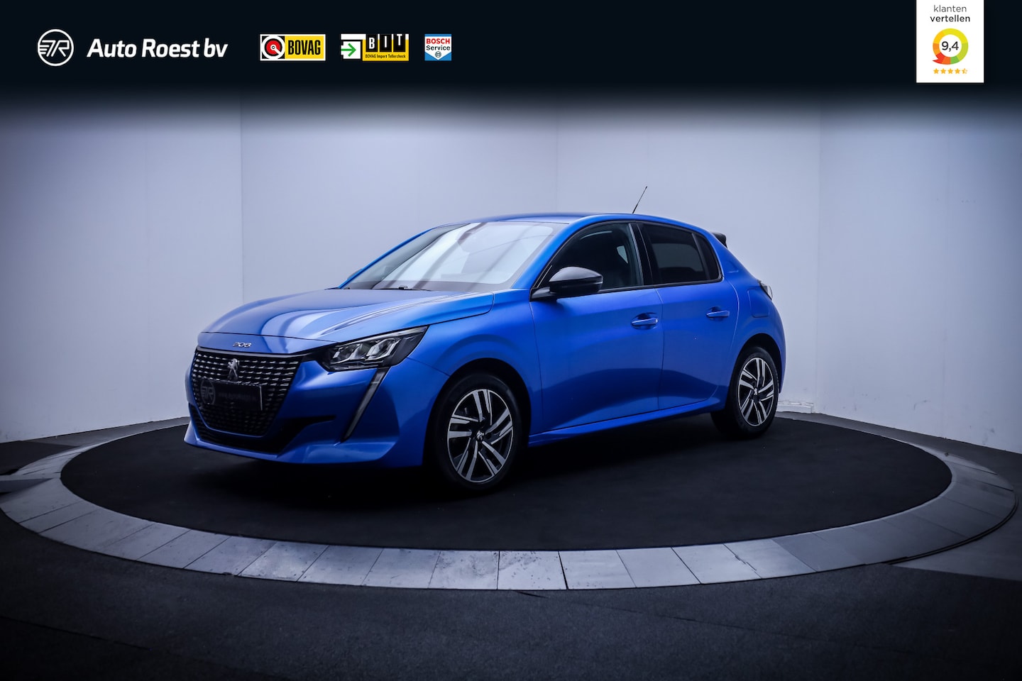 Peugeot 208 - 1.2T Aut. ALLURE PACK VERTIGO BLUE ! | FULL LED | CAMERA | CARPLAY | CLIMA | CRUISE | DAB - AutoWereld.nl