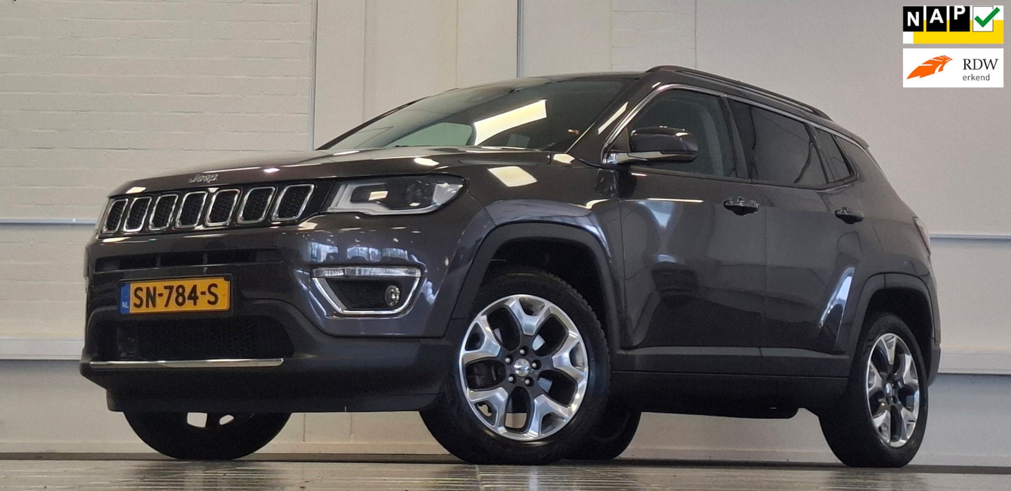 Jeep Compass - 1.4 MultiAir Opening Ed. 4x4 Trekhaak Beats Allseason Carplay - AutoWereld.nl