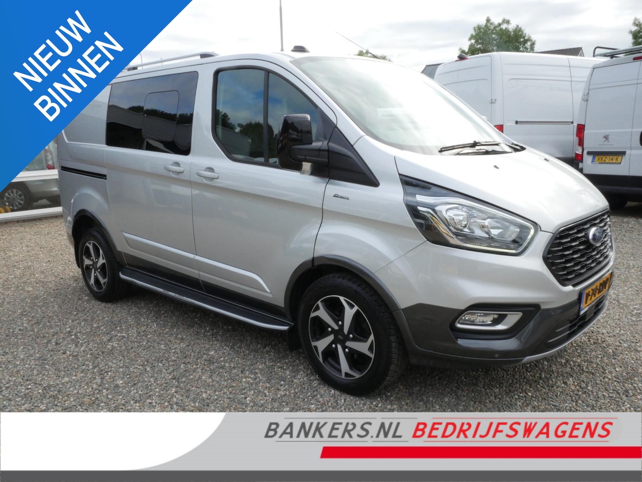 Ford Transit Custom - 2.0 TDCI 170PK L1 DC Airco Automaat Cruise - AutoWereld.nl