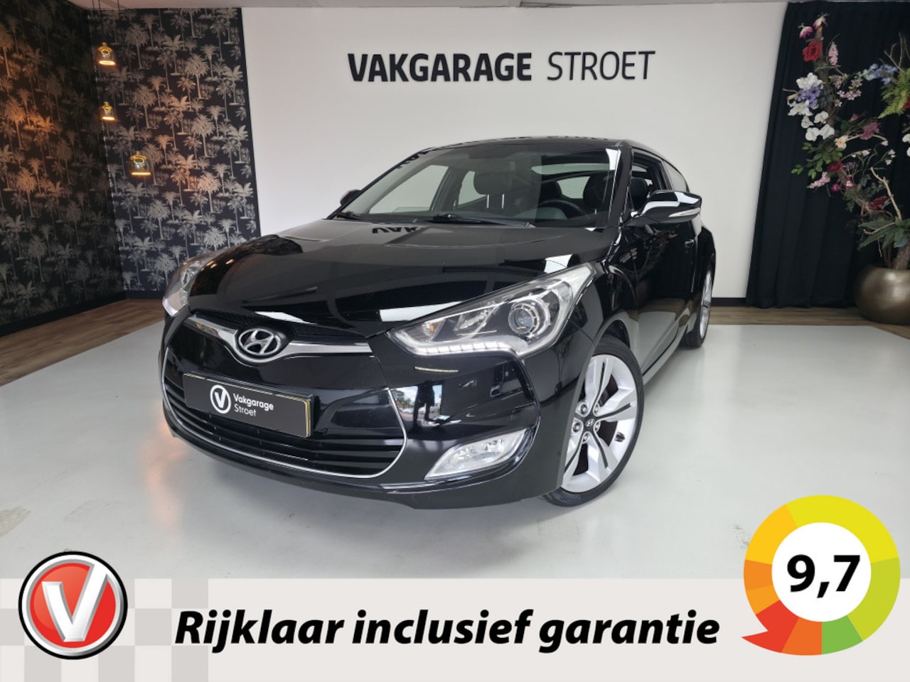 Hyundai Veloster - 1.6 GDI i-Catcher | nw koppeling | voll.dealer oh | NL | pano - AutoWereld.nl
