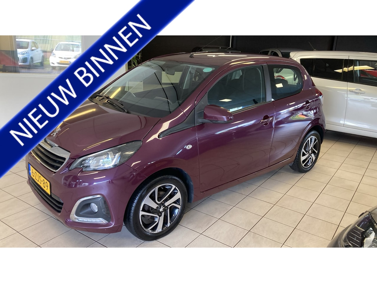 Peugeot 108 - 1.2 VTi Allure | 2015 | 149.000 km | Automatische Airco | Multimedia - AutoWereld.nl