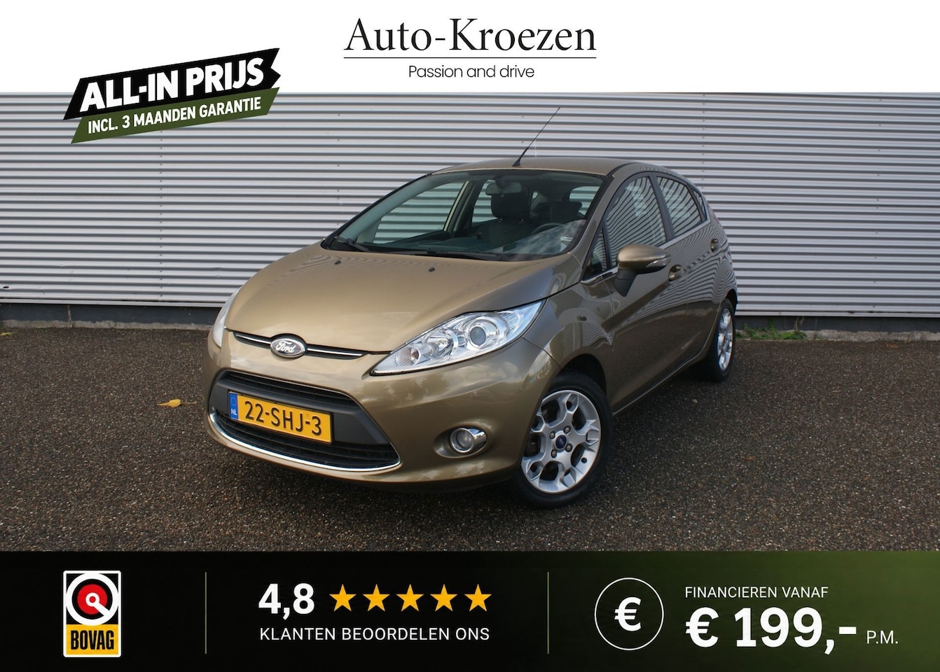 Ford Fiesta - 1.25 Titanium | 5 Deuren | Org NL | - AutoWereld.nl