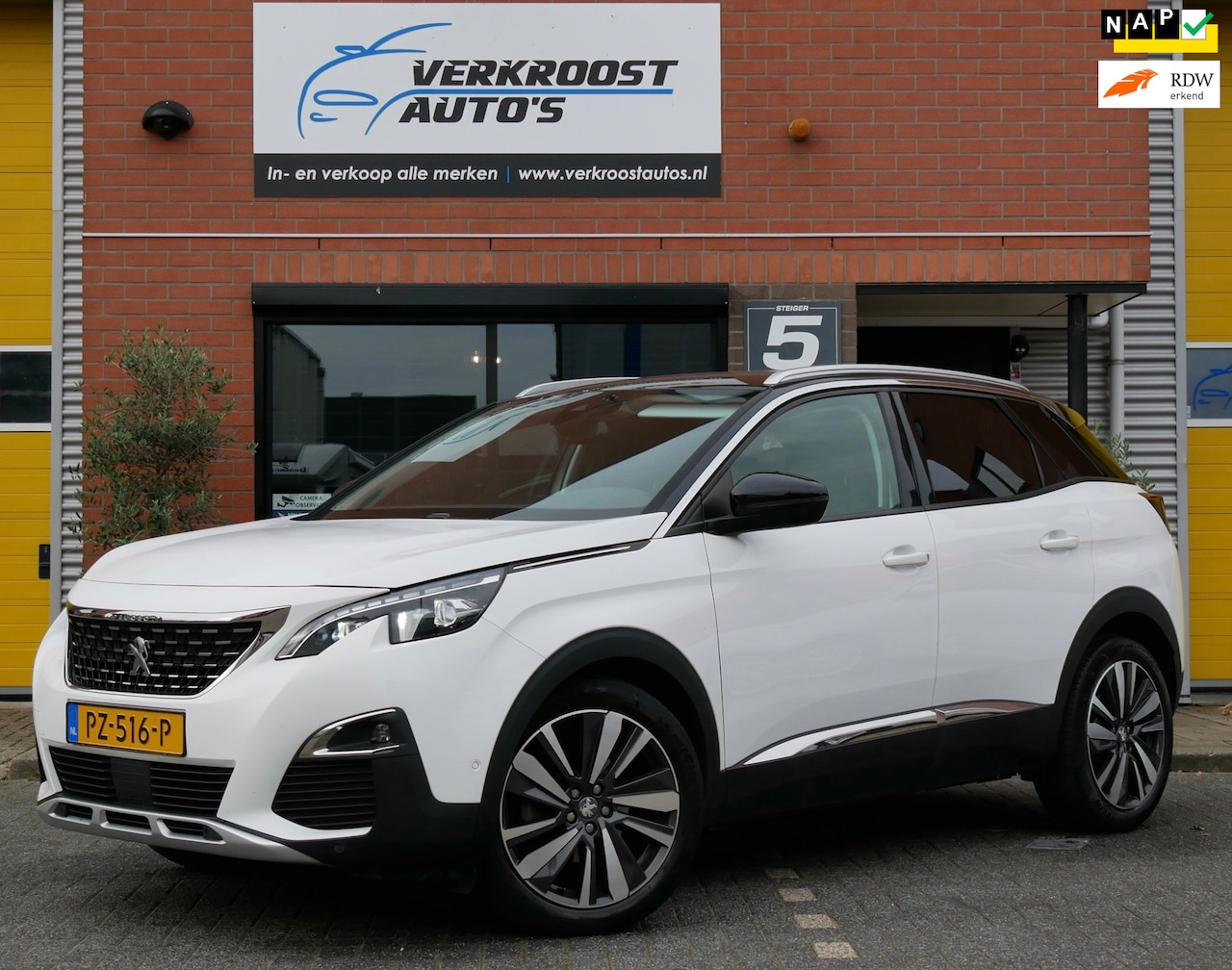 Peugeot 3008 - 1.2 PureTech Blue Lease Premium nieuwe distri. 360cam. navi. - AutoWereld.nl
