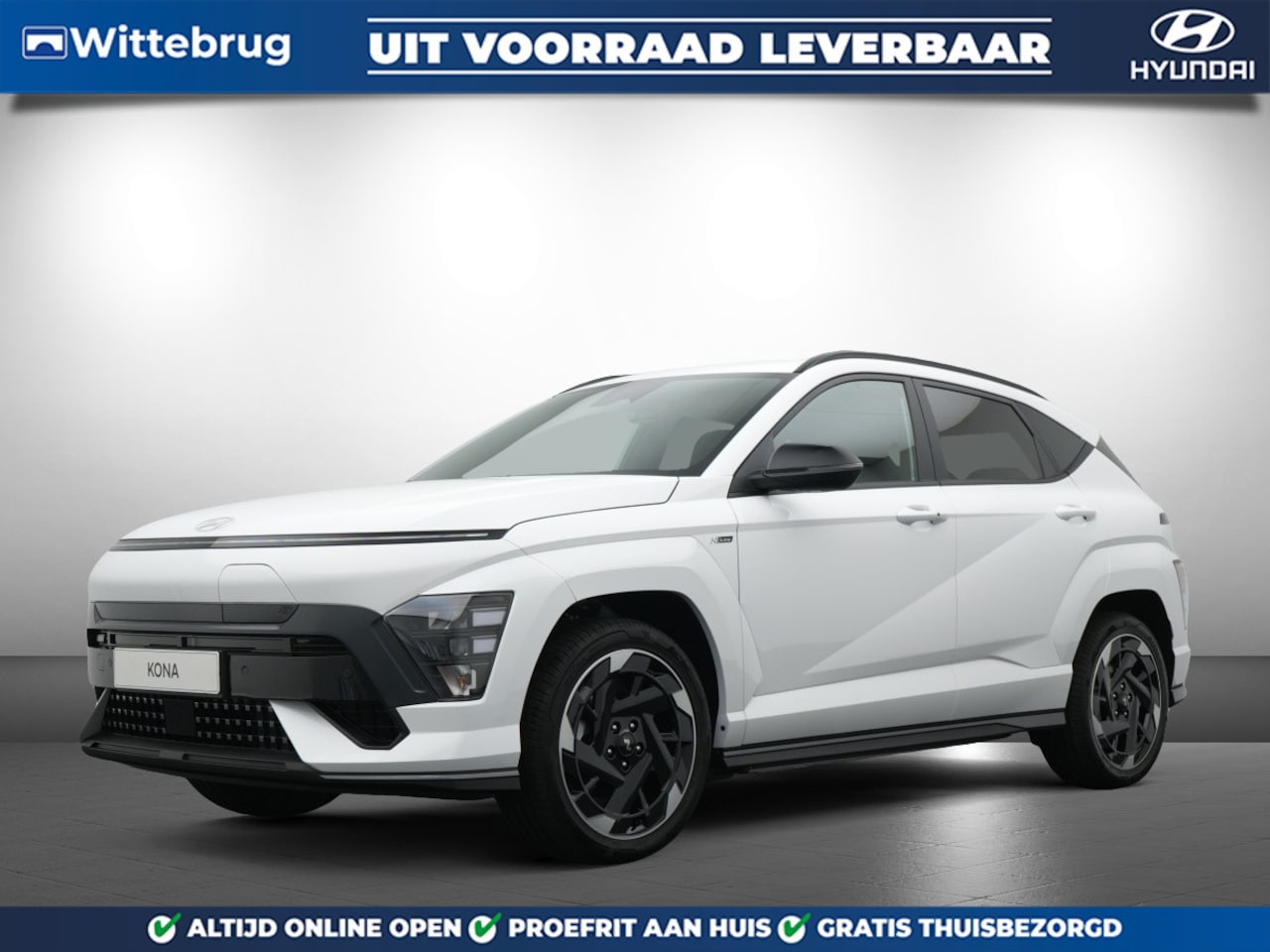 Hyundai Kona Electric - N Line Business 64.8 kWh Volledig Elektrish, Fiscaal aantrekkelijk, Navigatie Private leas - AutoWereld.nl