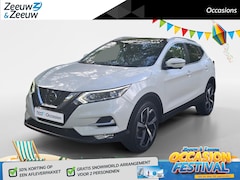 Nissan Qashqai - 1.3 DIG-T Tekna | TREKHAAK | STOELVERWARMING | PANO DAK | CLIMATE | ALL SEASON BANDEN |