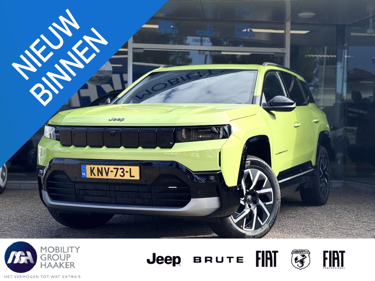 Jeep Compass - First Edition 74 kWh | Schuif-kanteldak | Massagestoelen | Direct beschikbaar - AutoWereld.nl