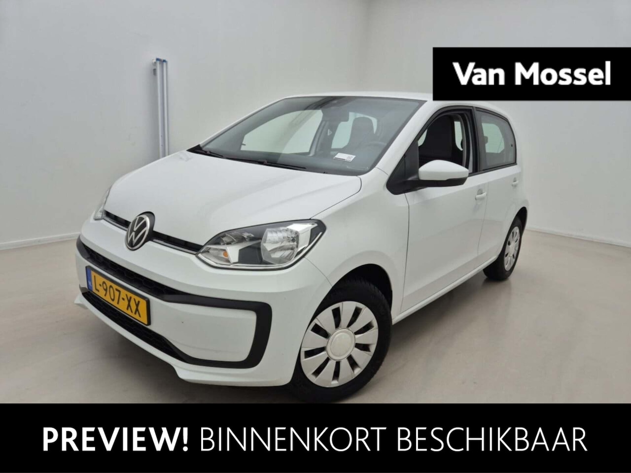 Volkswagen Up! - 1.0 65 PK| Origineel Nederlands | Dealeronderhouden | Airco | B;uetooth | Radio DAB+ | 5 D - AutoWereld.nl