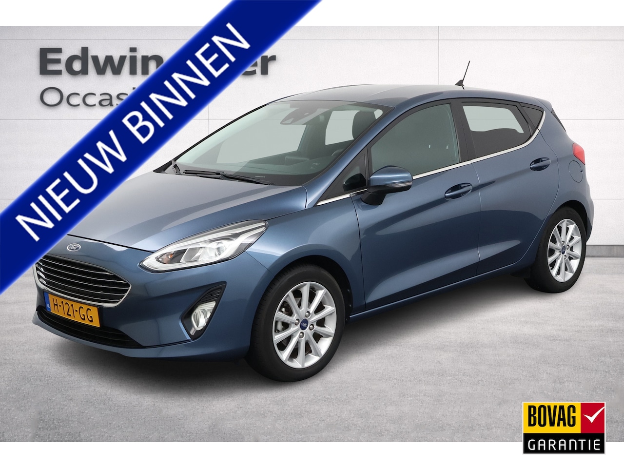 Ford Fiesta - 1.0 EcoBoost Titanium | Apple Carplay/Android | Trekhaak | Cruise Control Adj | Cruise co - AutoWereld.nl