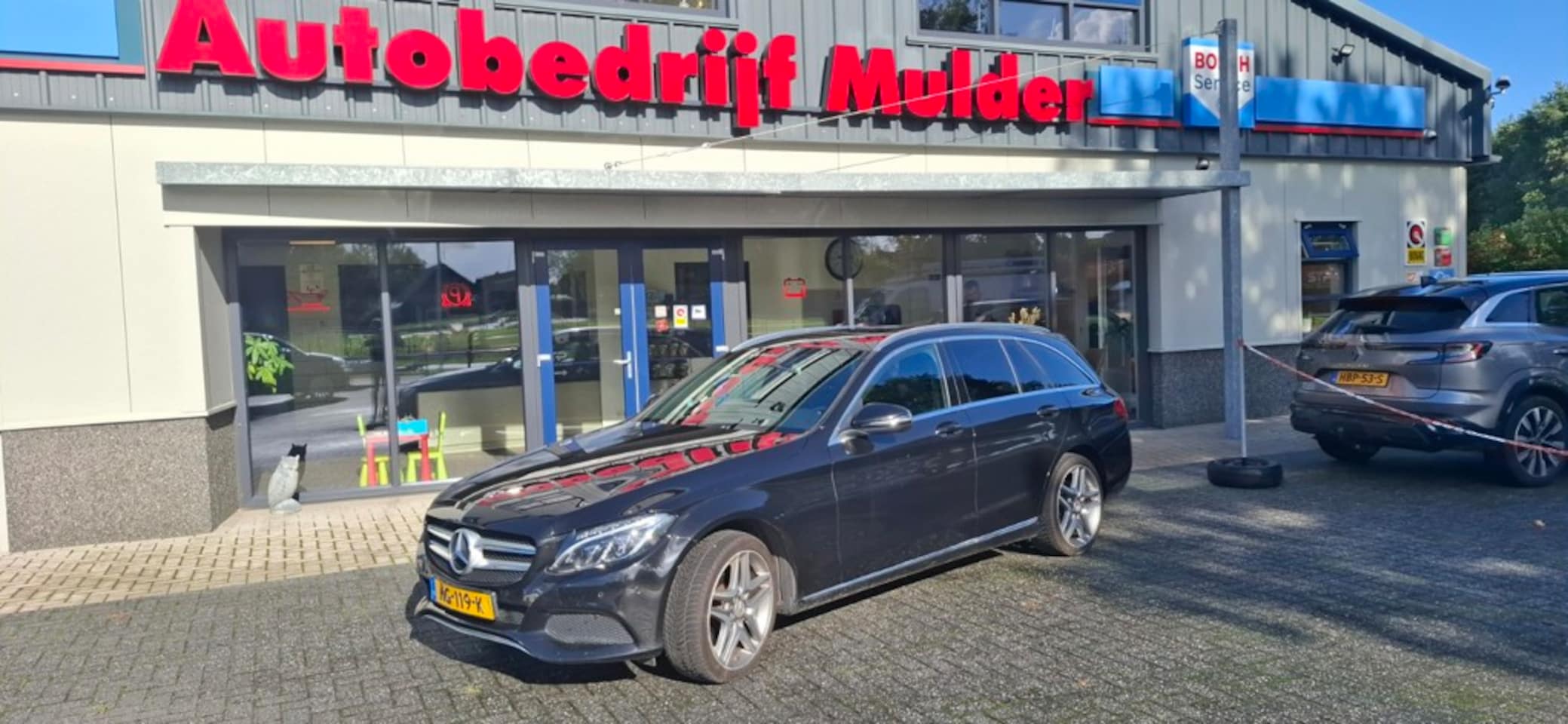 Mercedes-Benz C-klasse Estate - 350 e Lease Edition/ led/ luchtvering/ navi/ trekhaak/ leder/ camera. - AutoWereld.nl