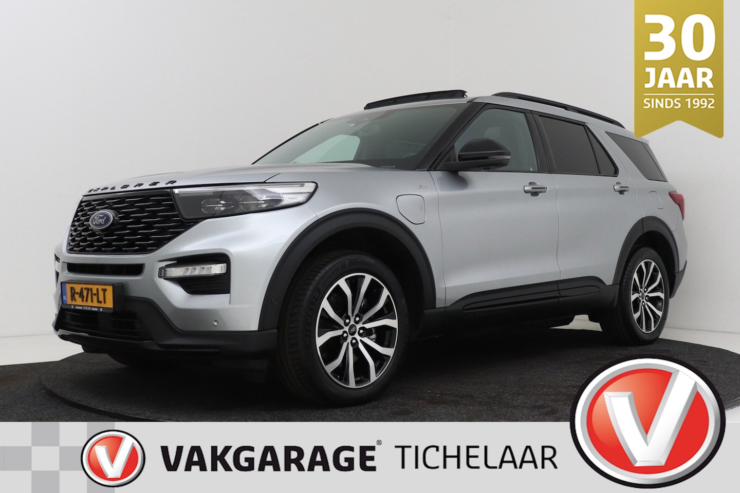 Ford Explorer - 3.0 V6 EcoBoost PHEV ST-Line | Trekhaak | Panoramadak | Org NL | B&O | CarPlay | Stoelvent - AutoWereld.nl
