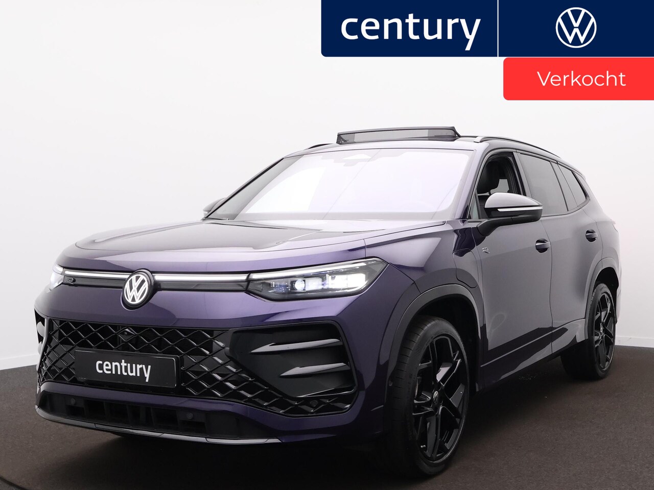 Volkswagen Tayron - 1.5 eHybrid R-Line Edition / Vol Leer / Elek. Trekhaak / 360 Camera  / Panodak / Harman Ka - AutoWereld.nl