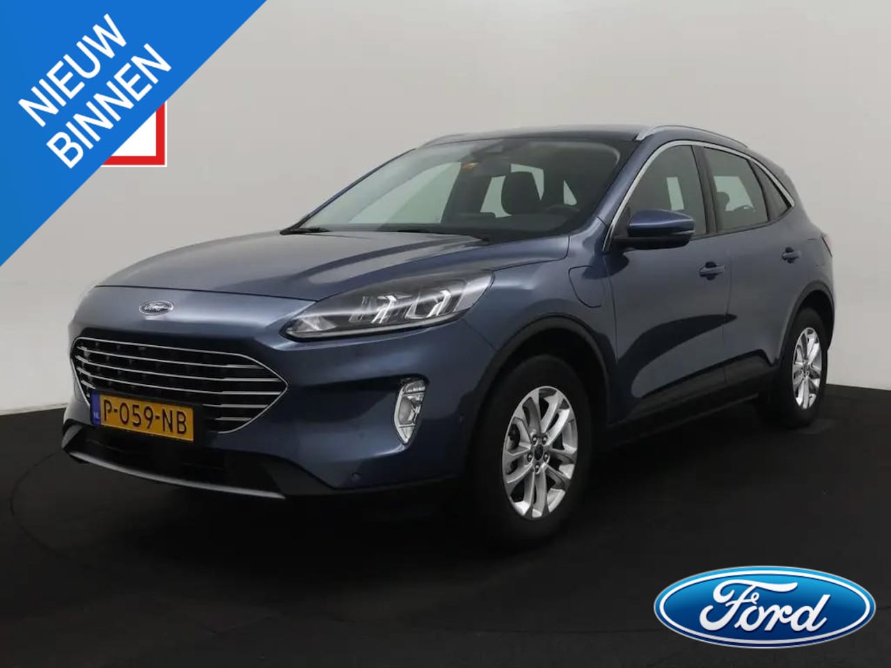 Ford Kuga - 2.5 PHEV Titanium Ad. Cruise Camera Winter Parking Dodehoek pack Dealeronderhouden - AutoWereld.nl