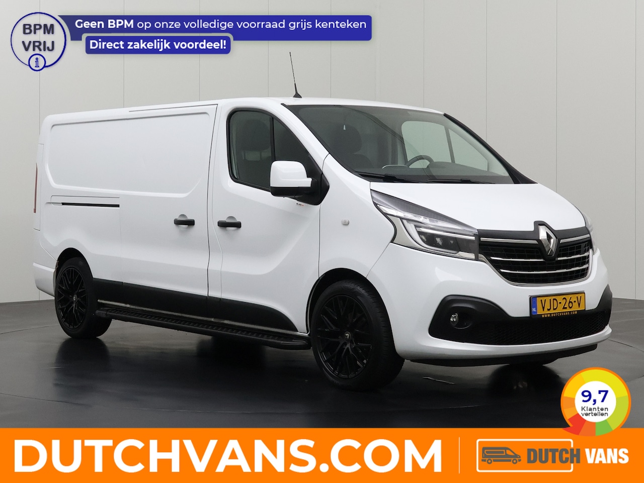 Renault Trafic - 2.0DCi 120PK Lang Work Edition | Navigatie | Multimedia | Trekhaak | 3-Zits | Airco | Crui - AutoWereld.nl