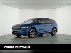 Skoda Enyaq iV - 80 Sportline // 95% SoH | Panoramadak | Warmtepomp | Memory | Race Blue | Camera | Matrix