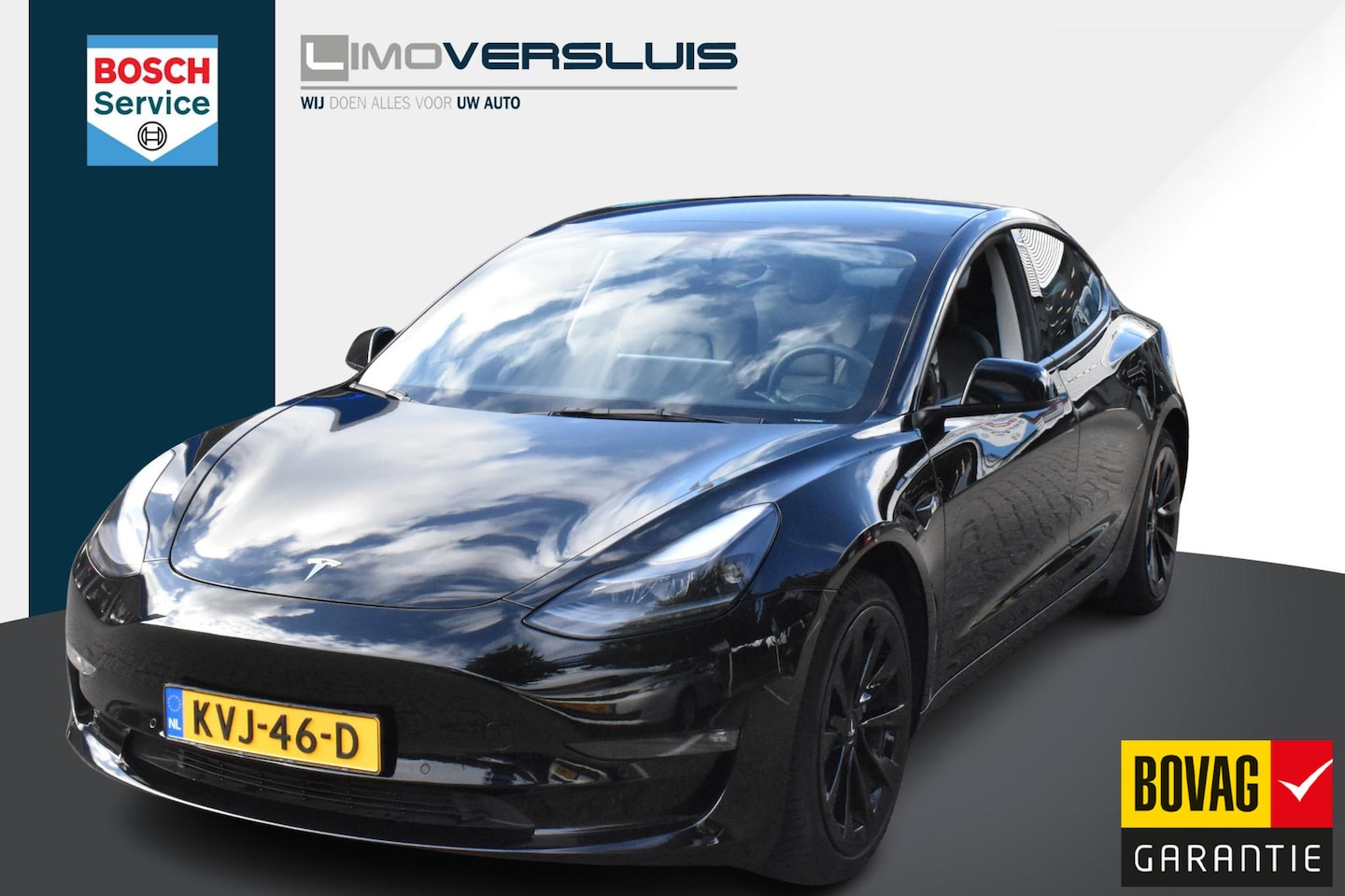 Tesla Model 3 - Long Range AWD 75 kWh Panorma | Leder | 12 mnd BOVAG garanntie | Whatsapp 06-53188999 - AutoWereld.nl