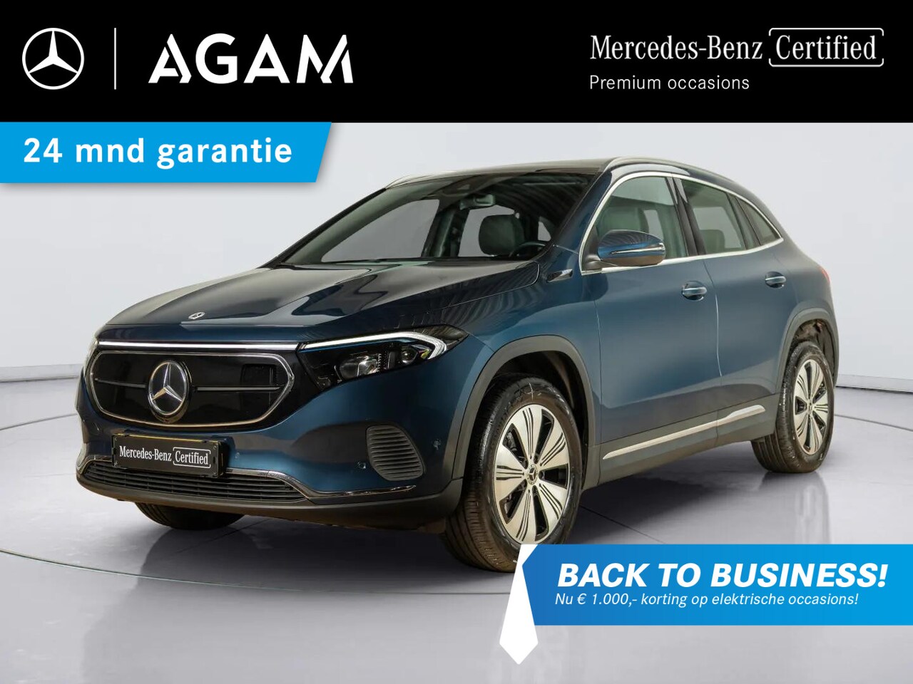 Mercedes-Benz EQA - 250 Business Solution Luxury 67 kWh | Panorama dak - AutoWereld.nl