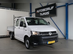 Volkswagen Transporter - 2.0 TDI L2H1 DC Comfortline Pick-up - Airco, Cruise, PDC, Trekhaak
