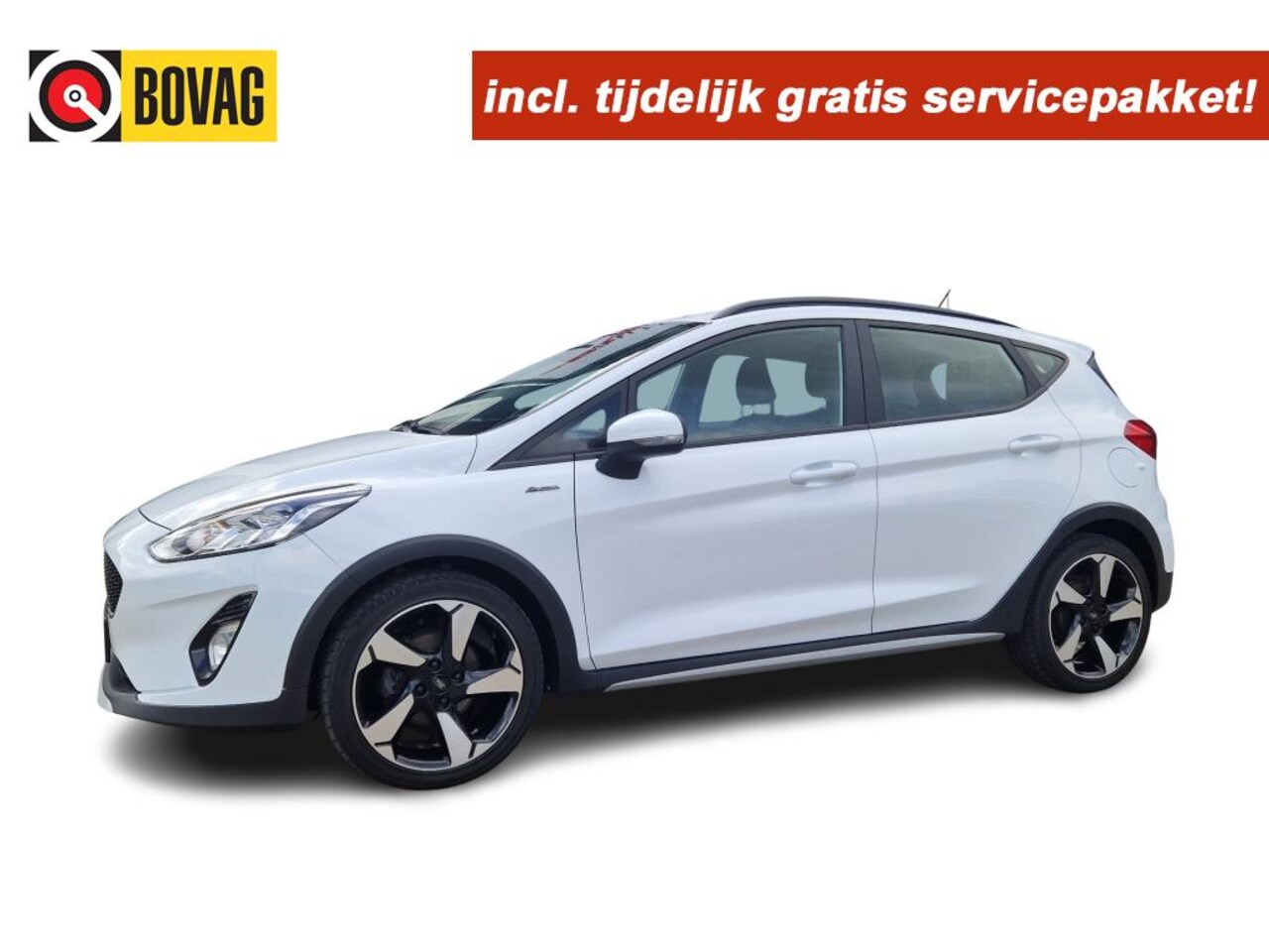 Ford Fiesta - 1.0 Ecoboost 100pk Cross / Active Airco Cruise Camera LM 17Top!! - AutoWereld.nl