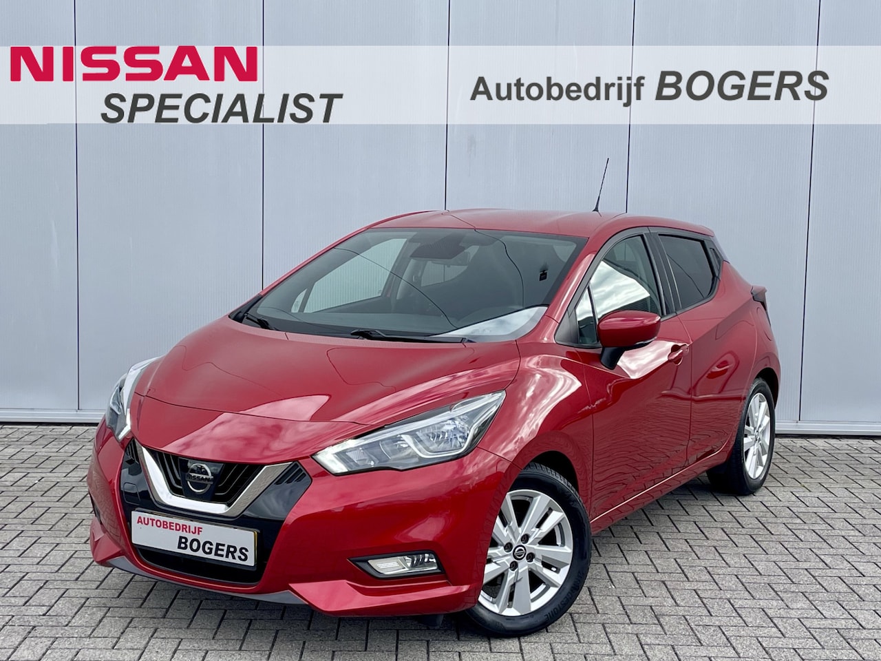 Nissan Micra - 1.0 IG-T N-Connecta Navigatie, Airco, Cruise Control, Keyless Entry, Afn.Trekhaak, 16"Lm, - AutoWereld.nl