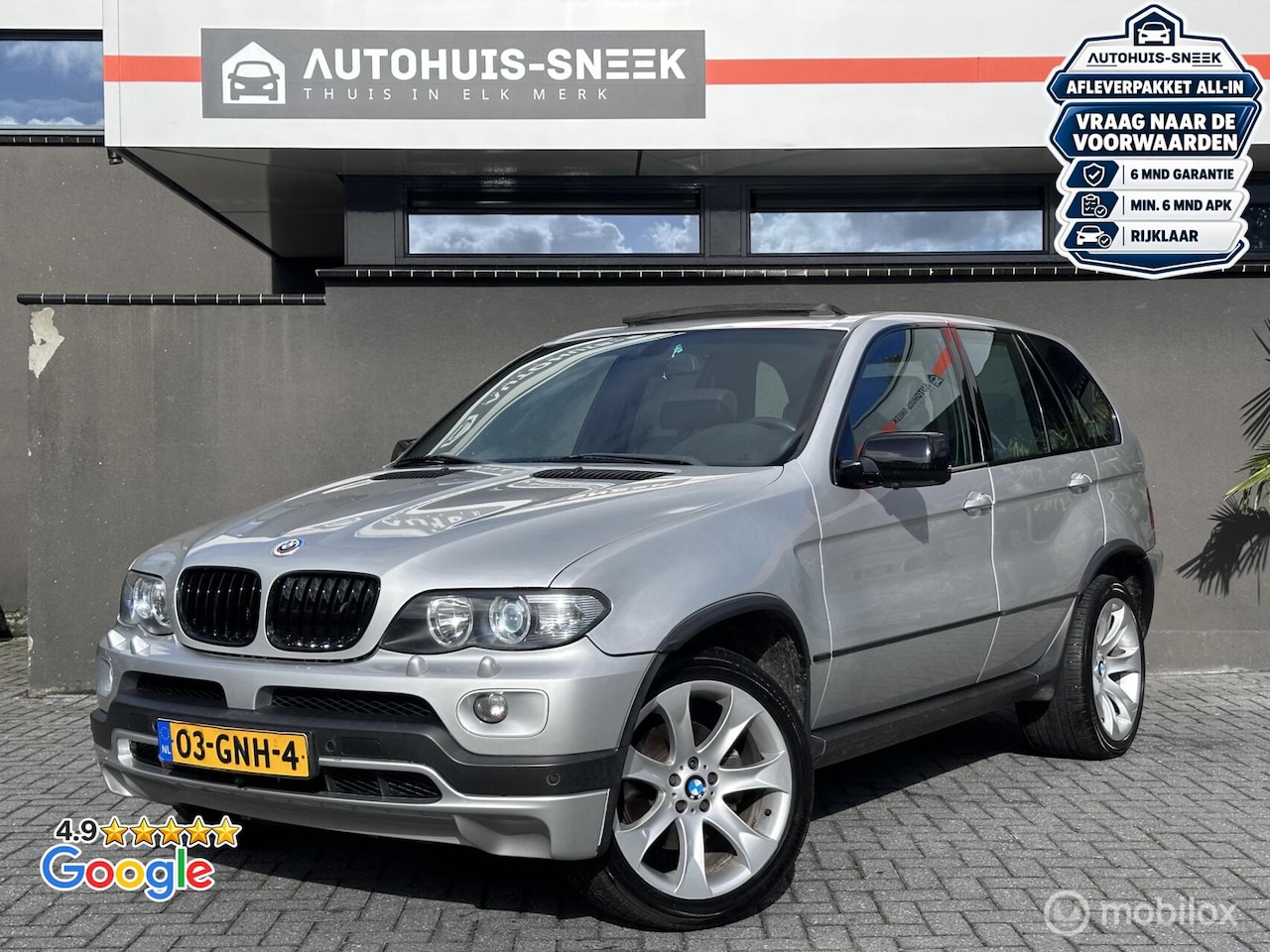 BMW X5 - 4.4i V8 |Pano | CarPlay | Voor + Achtercamera| 20 LMV - AutoWereld.nl