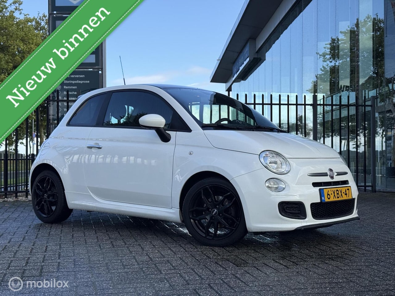 Fiat 500 - 0.9 TwinAir Turbo 500S Sport | Airco | Leer - AutoWereld.nl