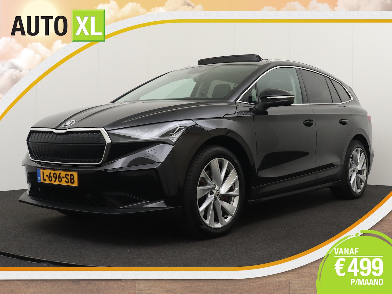 Skoda Enyaq iV - (SOH 92%) 80 Pano-dak Adapt. Cruise Carplay - AutoWereld.nl